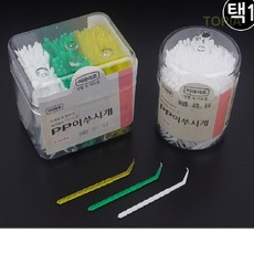 유어토피아 PP 이쑤시개 플라스틱 이쑤시게 요지 이수씨개 이수시게, 200P, 1개