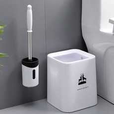 인트롤리 화장실 청소 벽걸이 변기 청소솔 욕실 변기솔, 1개, 그레이