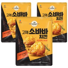 고메 소바바치킨 소이허니 순살 375g 3개