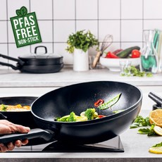 BK 비케이쿡웨어 세라믹 프라이팬 이지 인덕션 궁중팬 웍, 1개, 30cm