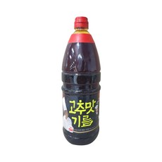 전철우 고추맛기름 1.8L X 4개