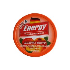 슈멜츠 에너지 포도당캔디 복숭아맛, 33g, 4개