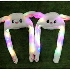 귀움직이는토끼모자