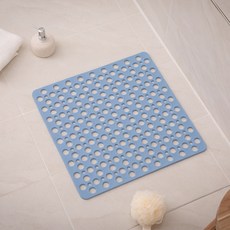 욕실 미끄럼방지 매트 화장실 욕조 바닥 미끄럼방지 패드, 1개, 블루