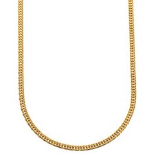 순금면체인목걸이