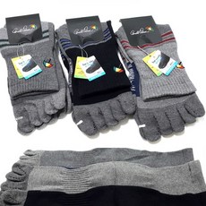 발가락반목남성양말