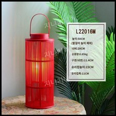 대나무 아로마 테라피 플로어 스탠드 조명 캔들홀더 인테리어 장식 랜턴, L22016M 중국 스타일