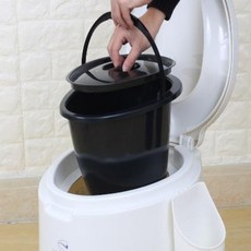 이동용 간이 화장실 캠핑용 변기 노인 좌변기 임산부 이동 휴대용 성인노년방취비닐 두꺼운, 오류 발생시 문의 ( WW스토어 )