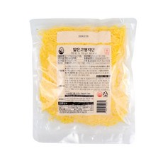 계란지단만들기  [풍림푸드] 얇은고명지단 700g (냉동) 달걀 지단채 1개 