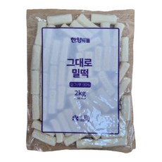 [인생건어물] 떡볶이떡 절단가래떡 그대로밀떡 8CM 2KG, 1개