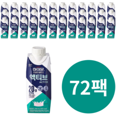 하이뮨 일동후디스 프로틴 밸런스 액티브 밀크 오리지널, 2.25L, 8세트