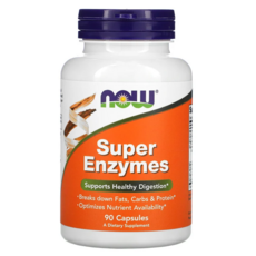 나우푸드 Now Foods Super Enzymes 슈퍼 효소 캡슐 90개입, 90정, 1개