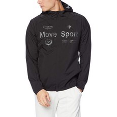 [데상트] 윈드 자켓 내구성 발수 스트레치 방풍 MOVESPORT DMMOJF30 남성 BK S