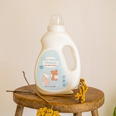 아가드X돗투돗 아기 세제 무향 1500ml 유아 중성 세탁세제 액상 대용량 고농축, 1개