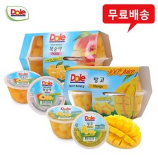 돌 후룻볼(4개입)x6팩(복숭아3팩+망고3팩)/무배, 1개