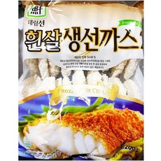 대림 흰살 생선까스 [60gx20] X8개 생선커틀렛, 8박스, 60g