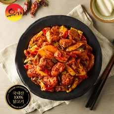 유가네 닭갈비 오리지널 300g 파우치 x 3팩 + 치즈27g 3팩, 327g, 3개