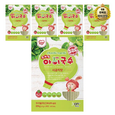 치키몽키 우리밀 아이국수, 시금치맛, 150g, 20개