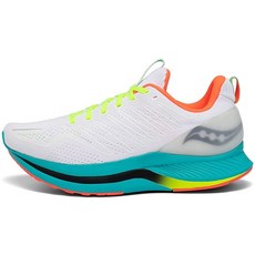 [미국직배송] size10.5US size285 Saucony 남성용 엔돌핀 시프트 화이트 돌연변이 10.5 미디엄 | 도로