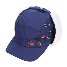 와일드로즈 여성 아트 귀달이 볼 캡 WS7WH1307_NY, 네이비