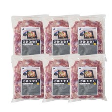 업소용닭똥집 업소용닭근위 업소용근위 업소용똥집, 1세트, 2. 신선 근위 6kg=1kg 6팩