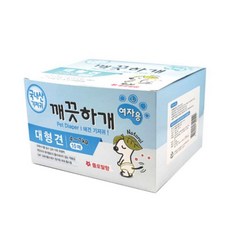 반려견 여아용 깨끗하개 기저귀 L 10매 생리대 펫, 1개