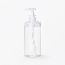 [JAJU/자주] 세척이 편리한 원형 세제 용기_650ml, 투명, 투명/650ml