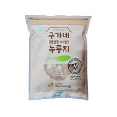 구가네 황금햅쌀 가마솥맛 누룽지 1kg, 5개