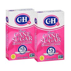 씨앤에이치 C&H Pure Cane 그래뉴당 백설탕 453g 2개, 1팩