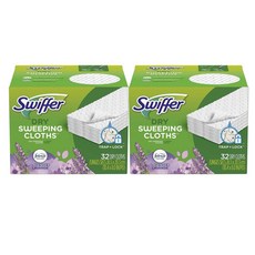 Swiffer 스위퍼 먼지 청소포 리필 라벤더향, 2개