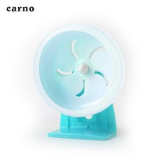 카르노코리아 파스텔 사일런트 햄스터 휠 쳇바퀴 세트 17.5CM, 블루, 1개