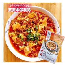 [천천중국식품] 더쫭 사천마파두부소스 240g(60g*4), 1개, 240g