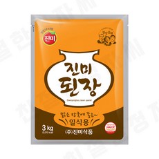 [31마켓] 진미 일식 맑은장국용 된장, 4개, 3kg