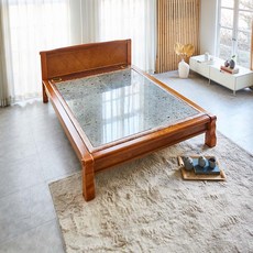 수정의료기 청맥반석 돌침대 퀸