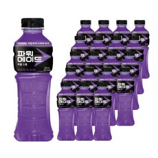 [본사직영] 파워에이드 퍼플스톰 600PET 20입, 20개, 600ml