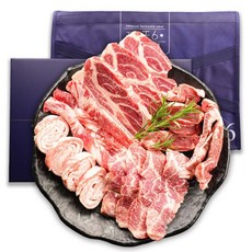 이베리코 베요타 한마리 선물세트 1.25kg 목살 치마살 갈비살 꽃살 플루마, 이베리코1.25kg 세트(목살 치마, 1개