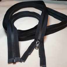 YKK 비스론 5호 오픈 580검정 150cm~200cm, 150cm, 1개