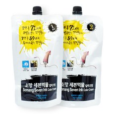 소망 인큐스 세븐 스피드 오징어 먹물 칼라 크림400ml, 블랙, 1개