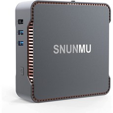 SNUNMU 그레이 GK3V 미니 PC (인텔 셀러론 J4125 Windows11 포함), 기본형