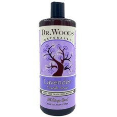 Dr. Woods 닥터우즈 캐스틸 솝 위드 페어 트레이드 시어 버터 라벤더 946 ml, 1개, 946ml - onewood