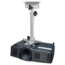 PCMD LLC. Optoma ZU610T-B ZU610T-W ProScene ZU720T와 호환되는 프로젝터 천장 마운트(측면 시프트 커플링(텔레스코핑 13-20인치 확장), 1, LLC. Projector Ceiling Mount