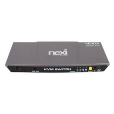 [NEXI] 넥시 NX-7202KVM-4K [HDMI KVM스위치/2:1/USB/케이블별도] [NX616]