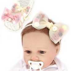 아기폼폼헤어밴드