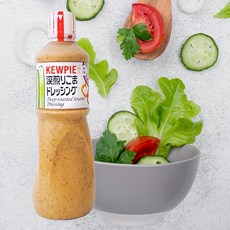 [한박스] 큐피 딥 로스티드 참깨드레싱 1L X 9개입 / 일본산, 9개