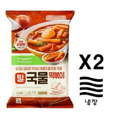 [풀무원] 밀떡 국물떡볶이(2인분)X2, 2개, 423.5g