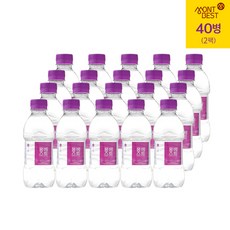 [KT알파쇼핑]몽베스트 생수 330mL x 40병, 40개