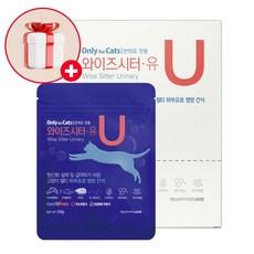 와이즈시터 U 하부요로 기능성 져키 1Box (50g x6P) 고양이 맞춤형 간식, 단품, 1개