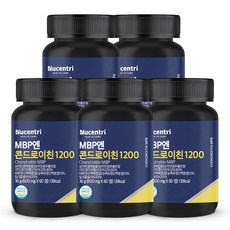 뉴센트리 콘드로이친 1200 MBP 식약처 HACCP 인증, 5개, 60정