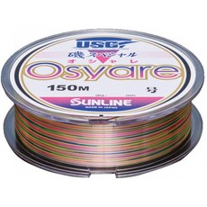 선 라인(SUNLINE)라인 이소 스페셜 Osyare 150m 3호 실키 화이트&amp;멀티 마킹