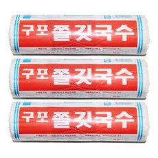 국수마을 구포 쫄깃국수 소면, 1.4kg, 3개